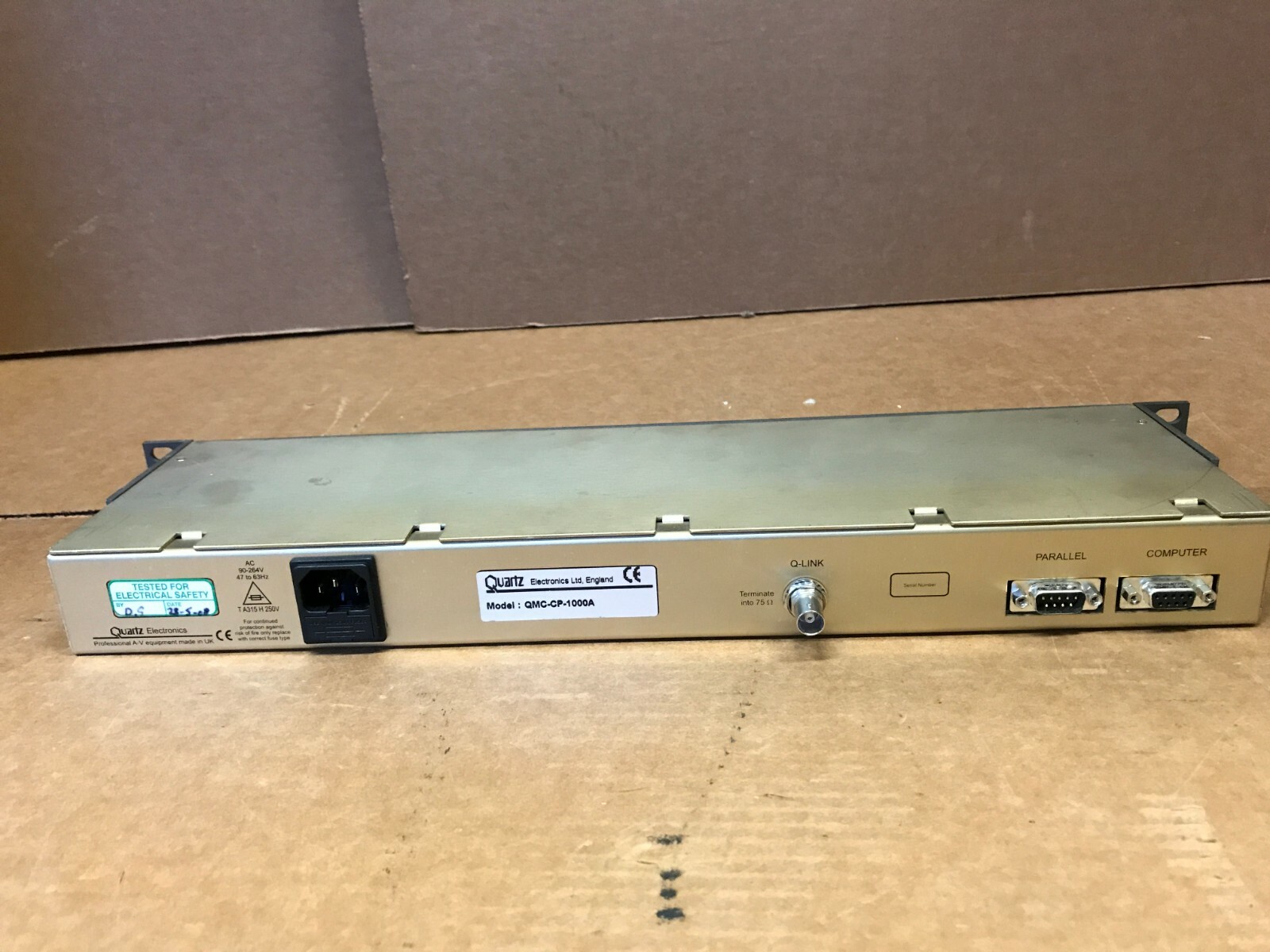 Quartz QMC-CP-1000A Intelligent Control Panel