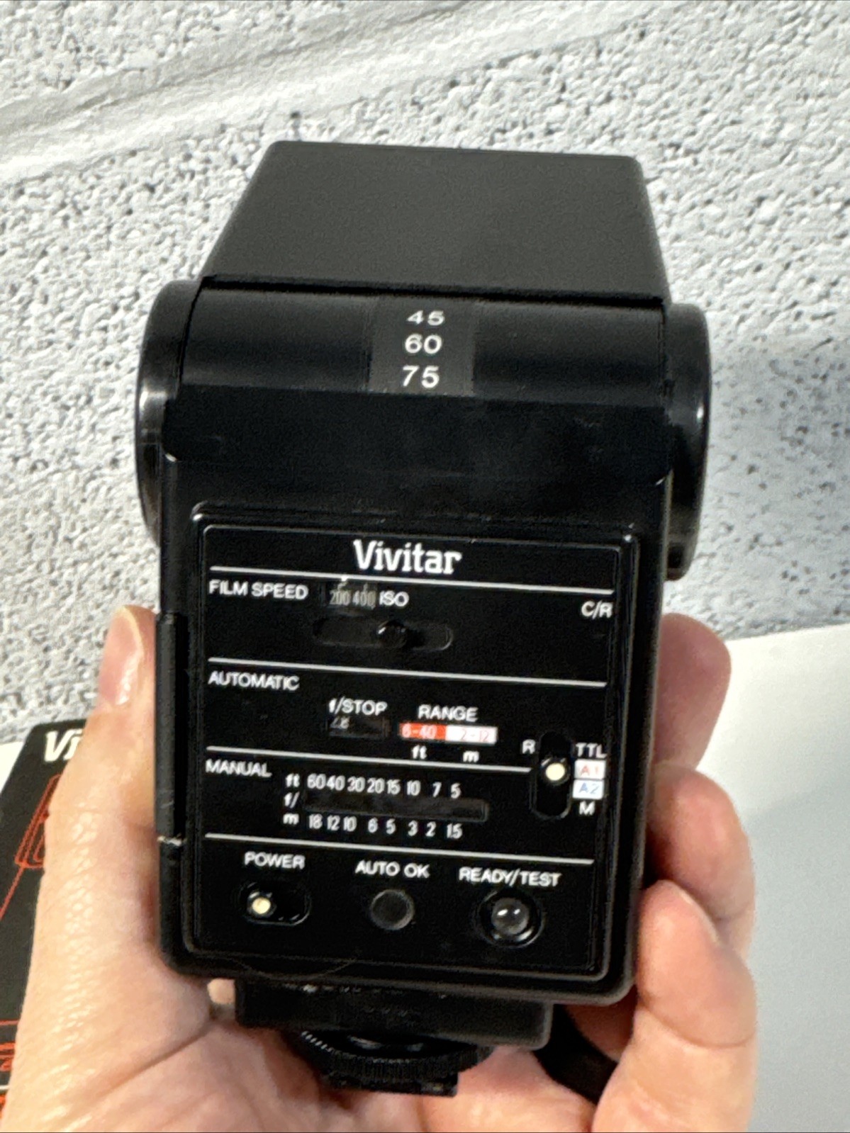 Vivitar 550FD Auto Thyristor Flash