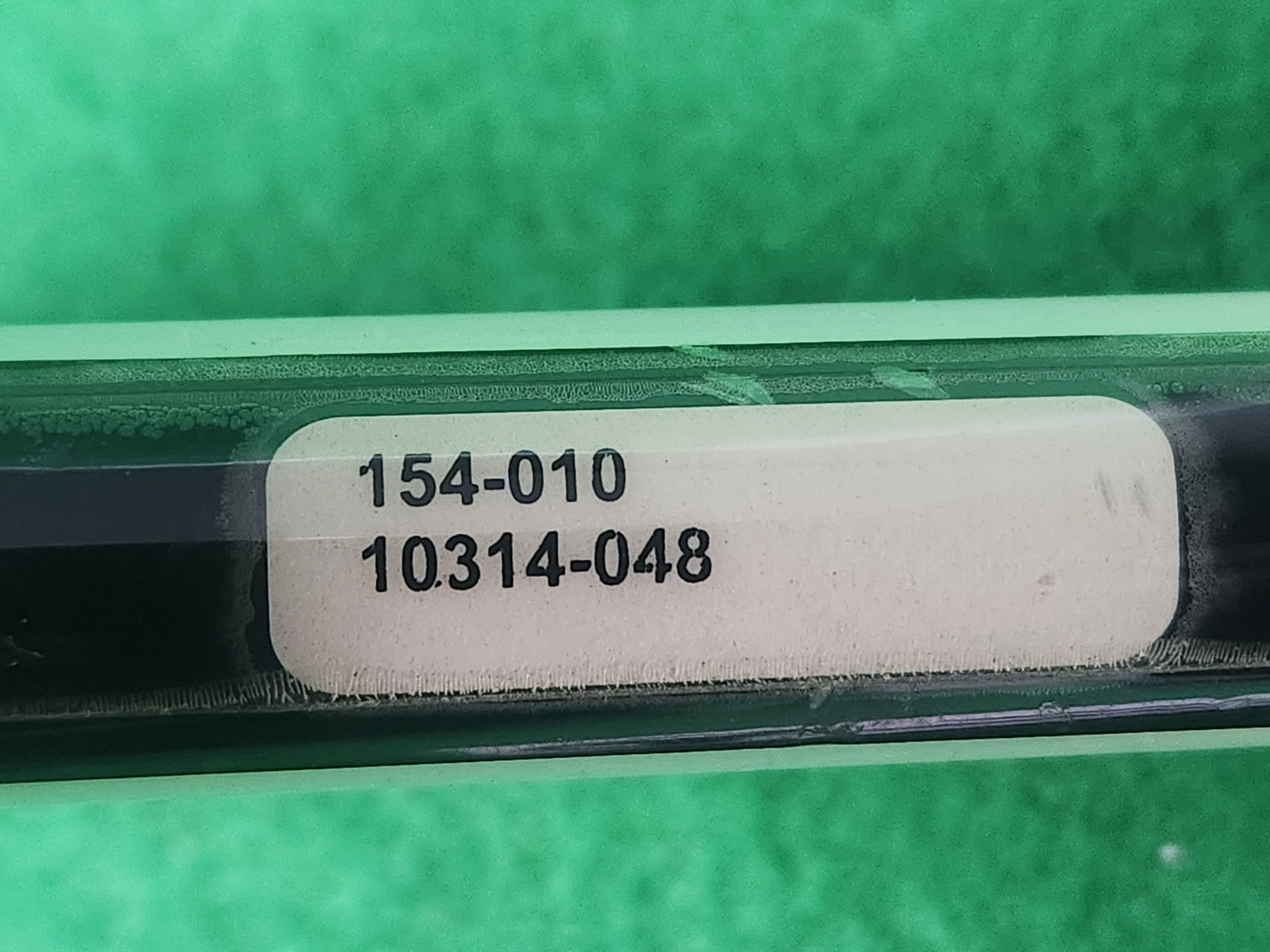 FUTURESTAR 154-010 PATHFINDER SERIES TEFLON FLOW METER, USED