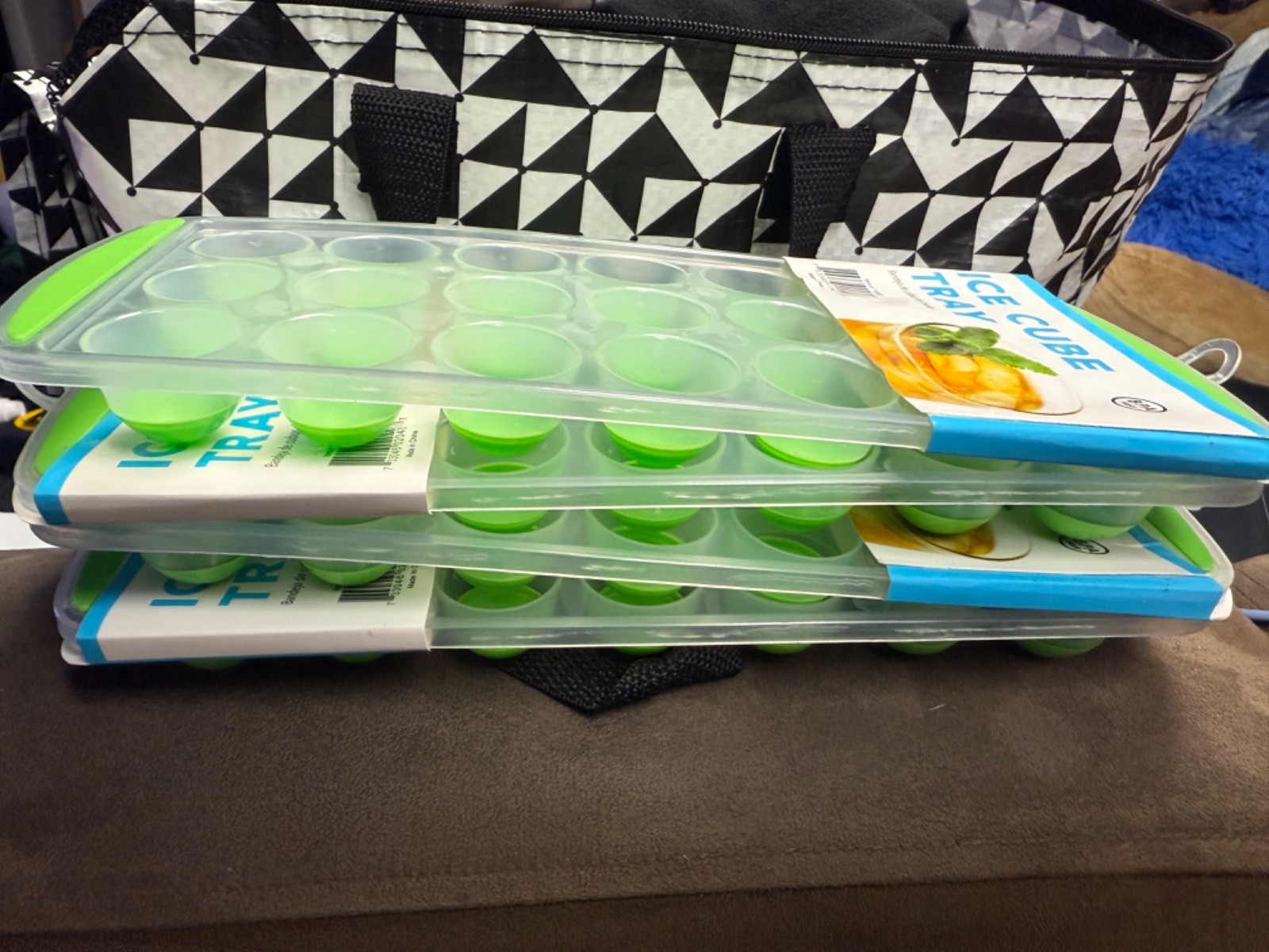 Good Living 4 Silicone Mini Ice Cube Tray for Freeze-Drying,Mini freezers,Jello