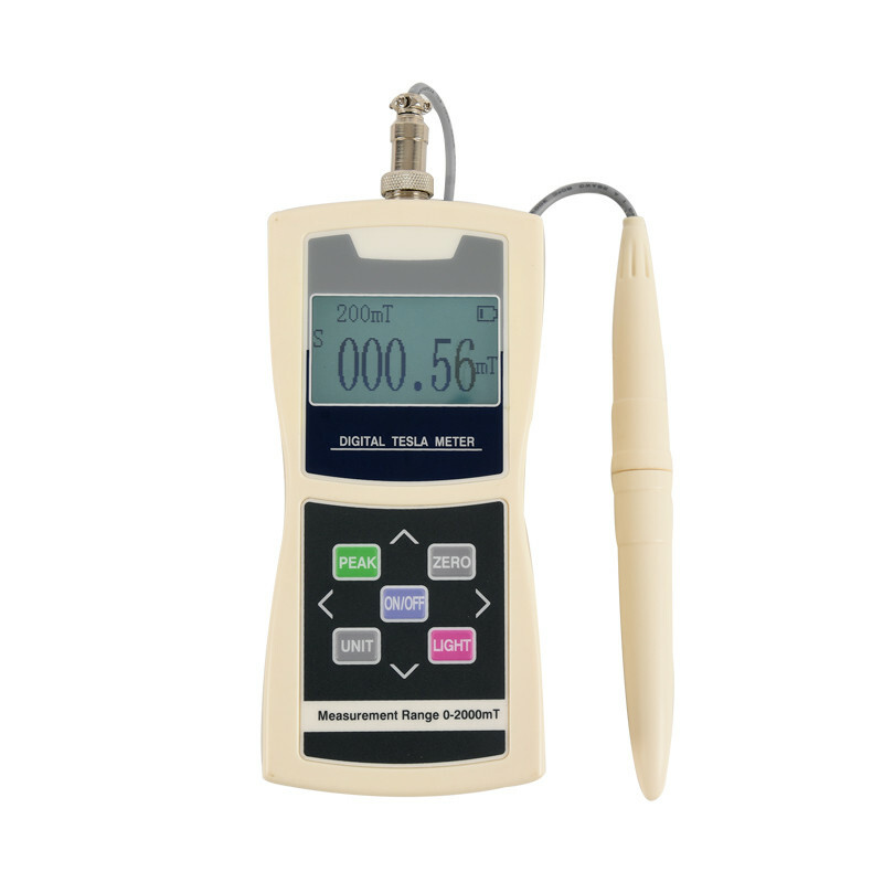 Digital Gaussmeter Tesla Meter Tester Gauss Meter with Max Retention Function