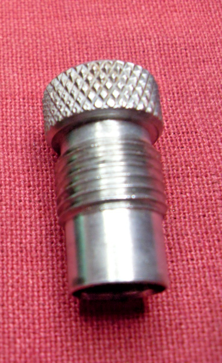 RCBS/Hornady steel powder drop tube, ID = .234"