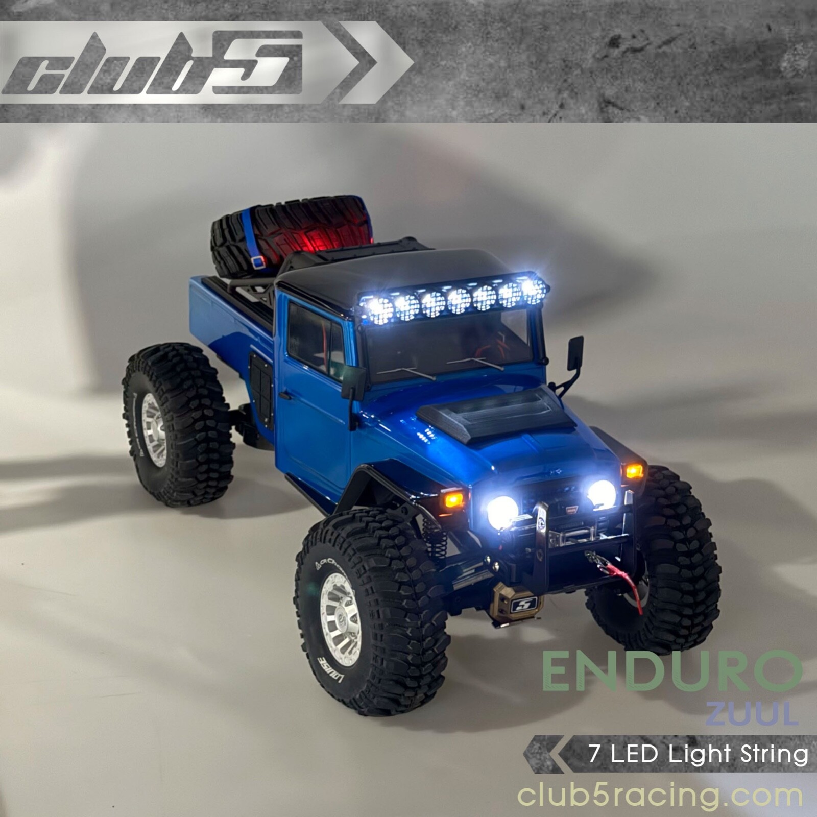 7 LED Light String for Element Enduro Zuul Search Light ( 6V )