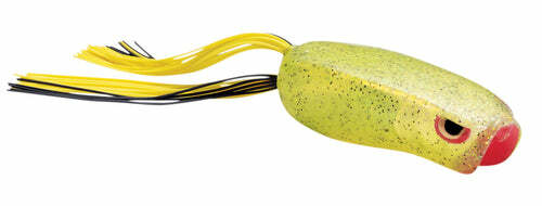 SPRO SBESS60YLSP Bronzeye Spit Shad 60 1/2oz Yellow Sparkle  | B4