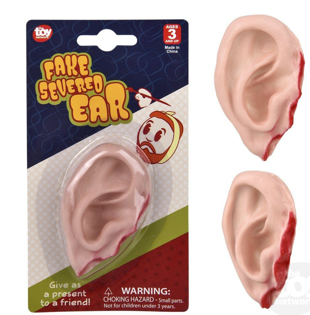Severed Ear - Fake Ear - Gross Out Your Friends! - Accessorize Your Costume!