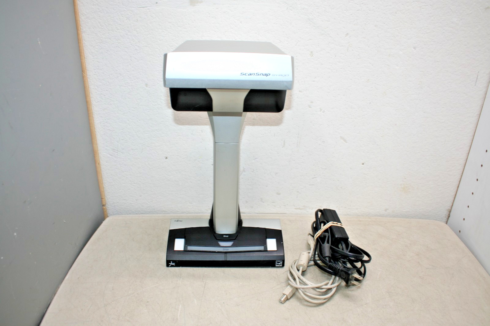 Fujitsu Scansnap SV600 Document Scanner w/ Power Adapter - Tested