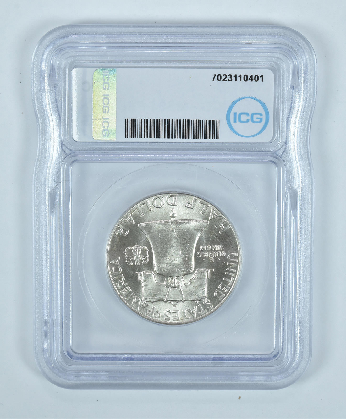 1951-D Franklin Half Dollar MS64 FBL ICG