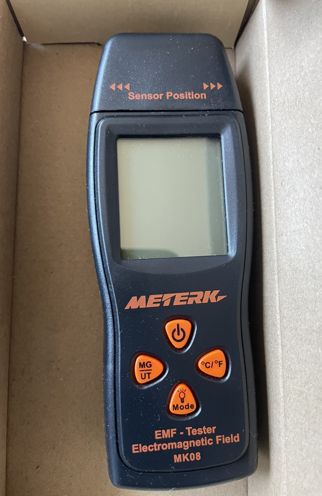 EMF Tester Electromagnetic Field Meter MK08 Meterk