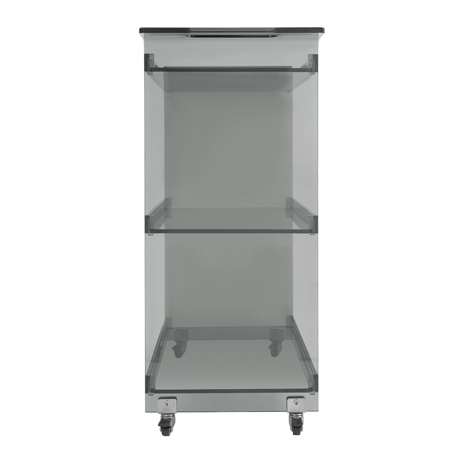 PC Cart with Wheels, Rolling Serving Cart, Mobile PC Rolling Cart