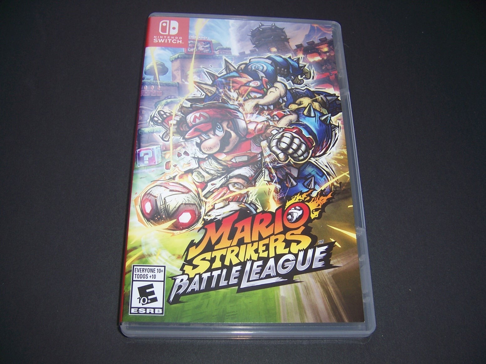 Authentic Replacement Box *Case Only* Switch - Mario Strikers Battle League
