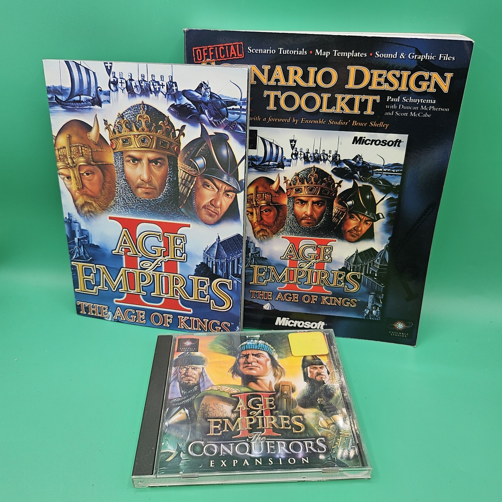 Age Of Empires 2 The Age Of Kings Manual Scenario Toolkit & Conquerers Expansion