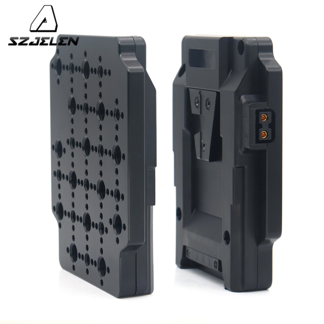 Camera V-Mount Battery Expansion Cheese Plate Conversion Board With 1/4" 3/8"