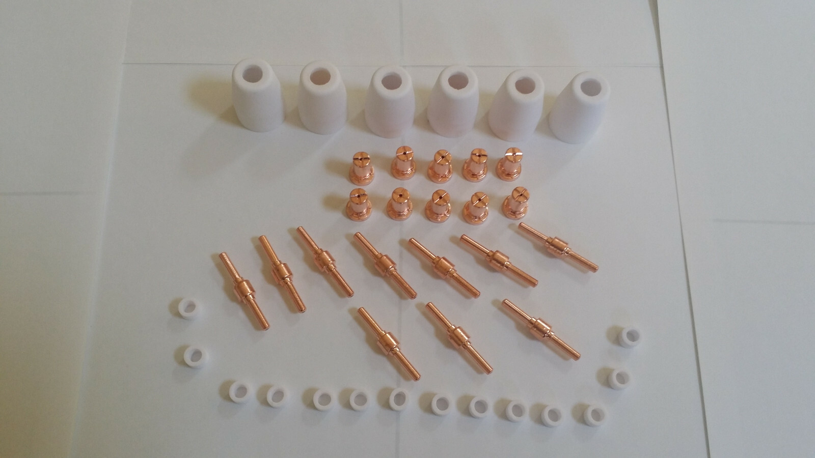 Amico CUT-30 Plasma Cutter Cutting Machine Consumables 40pcs Copper Extended USA