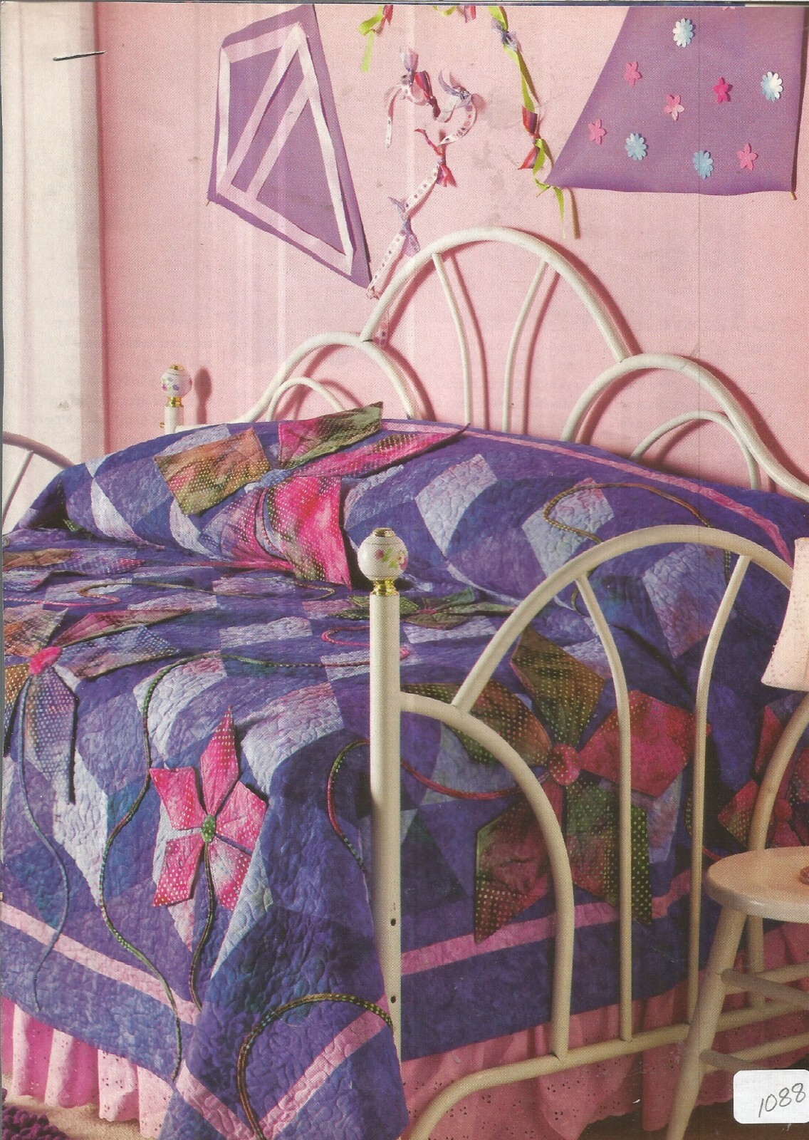 E0332  FLYING KITES  QUILT PATTERN/INSTRUCTIONS