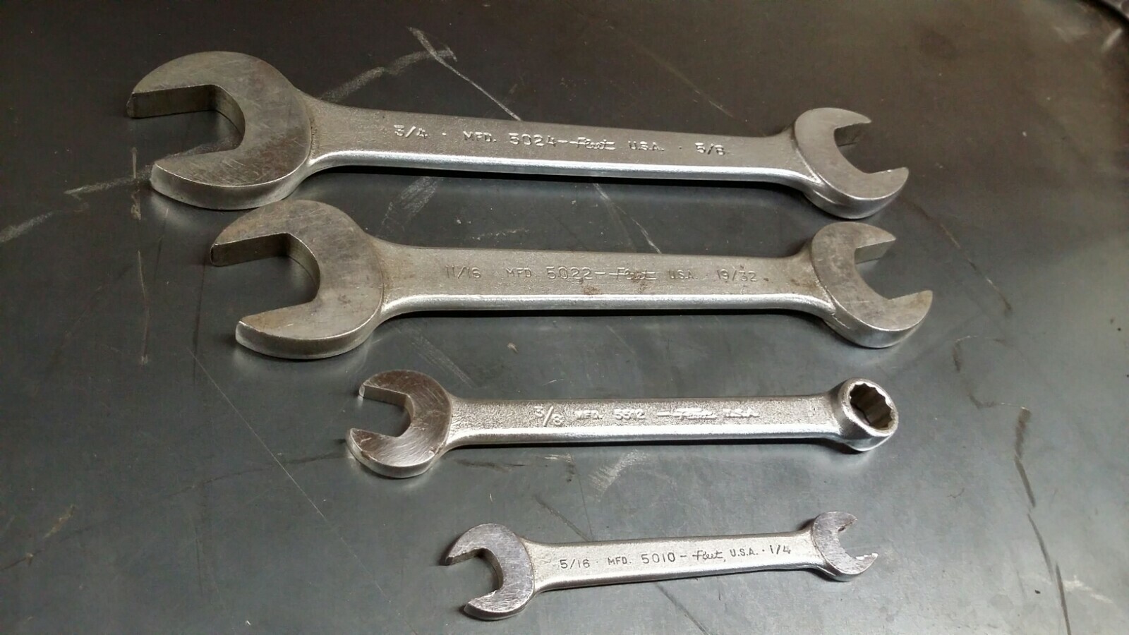 Vintage Fleet Wrenches