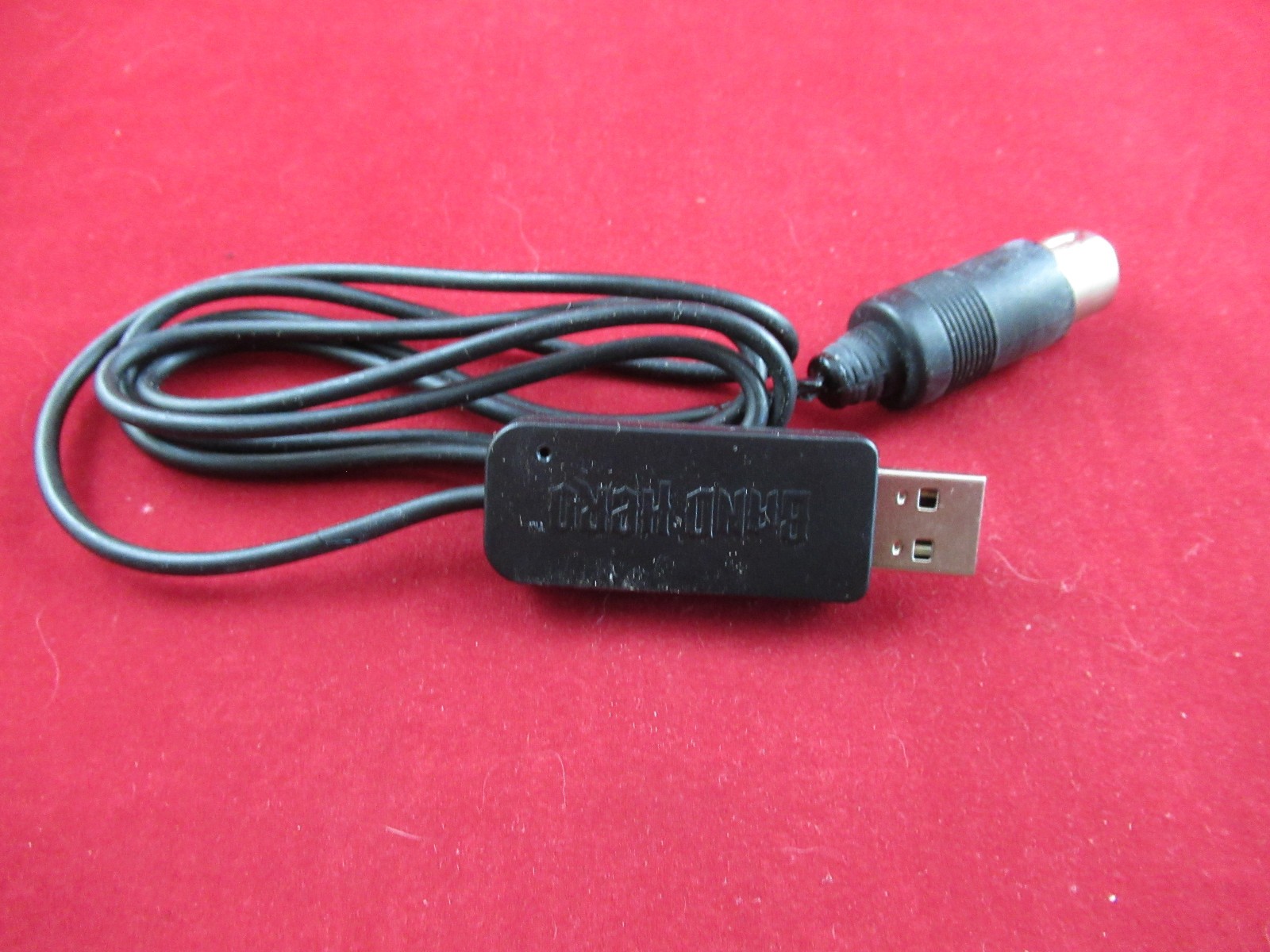 Guitar Hero USB MIDI Interface Cable Model 0001.008 V1 - See Description