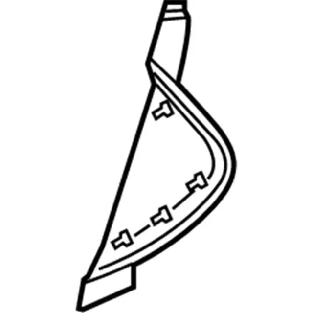 Genuine Ford Side Cover AE8Z-58044C60-AC