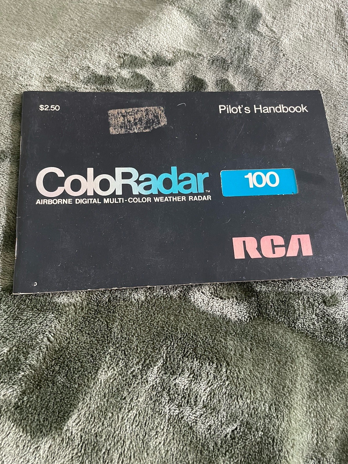 RCA Airborne Digital Multi-color Weather Radar ColorRadar 100 Pilots Handbook