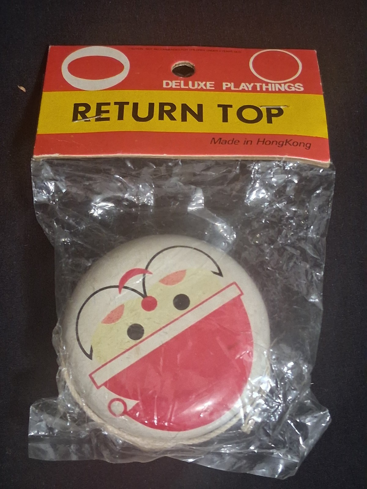 Vintage Deluxe Playthings Return Top Yo-Yo
