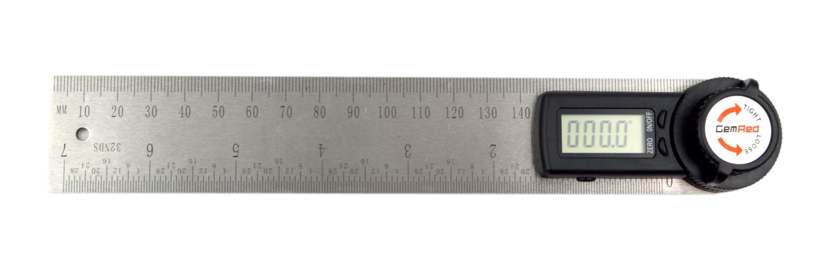 Digital Angle Finder Protractor - Stainless Steel 7" 200mm, Precision Measuremen