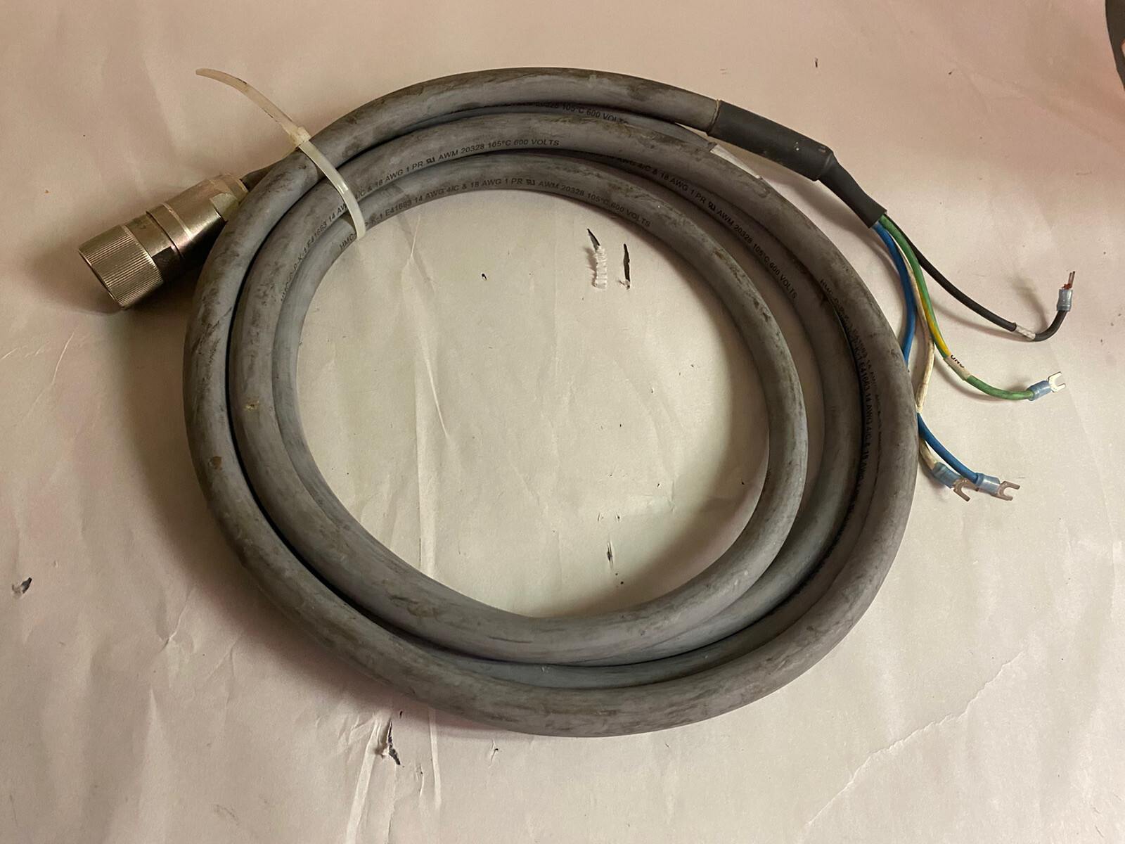 KOLLMORGEN,CP-SS-A1HE-03,SERVO MOTOR POWER CABLE