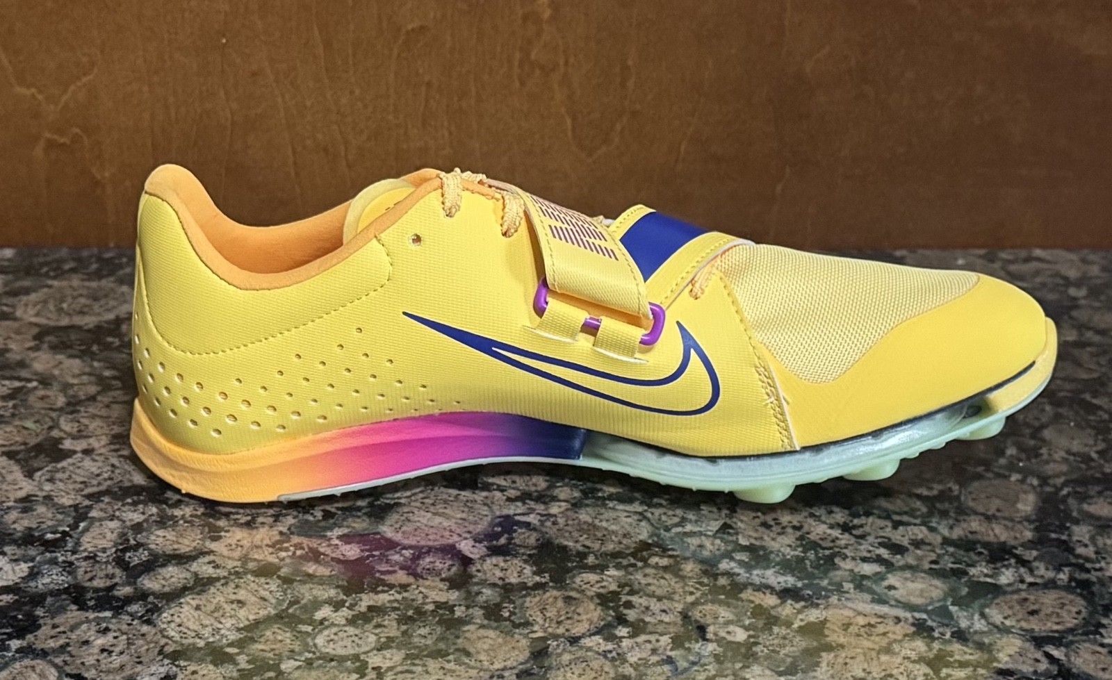 New (without spikes or tool) NIKE LONG JUMP ELITE TRACK & FIELD CITRUS/INDIGO
