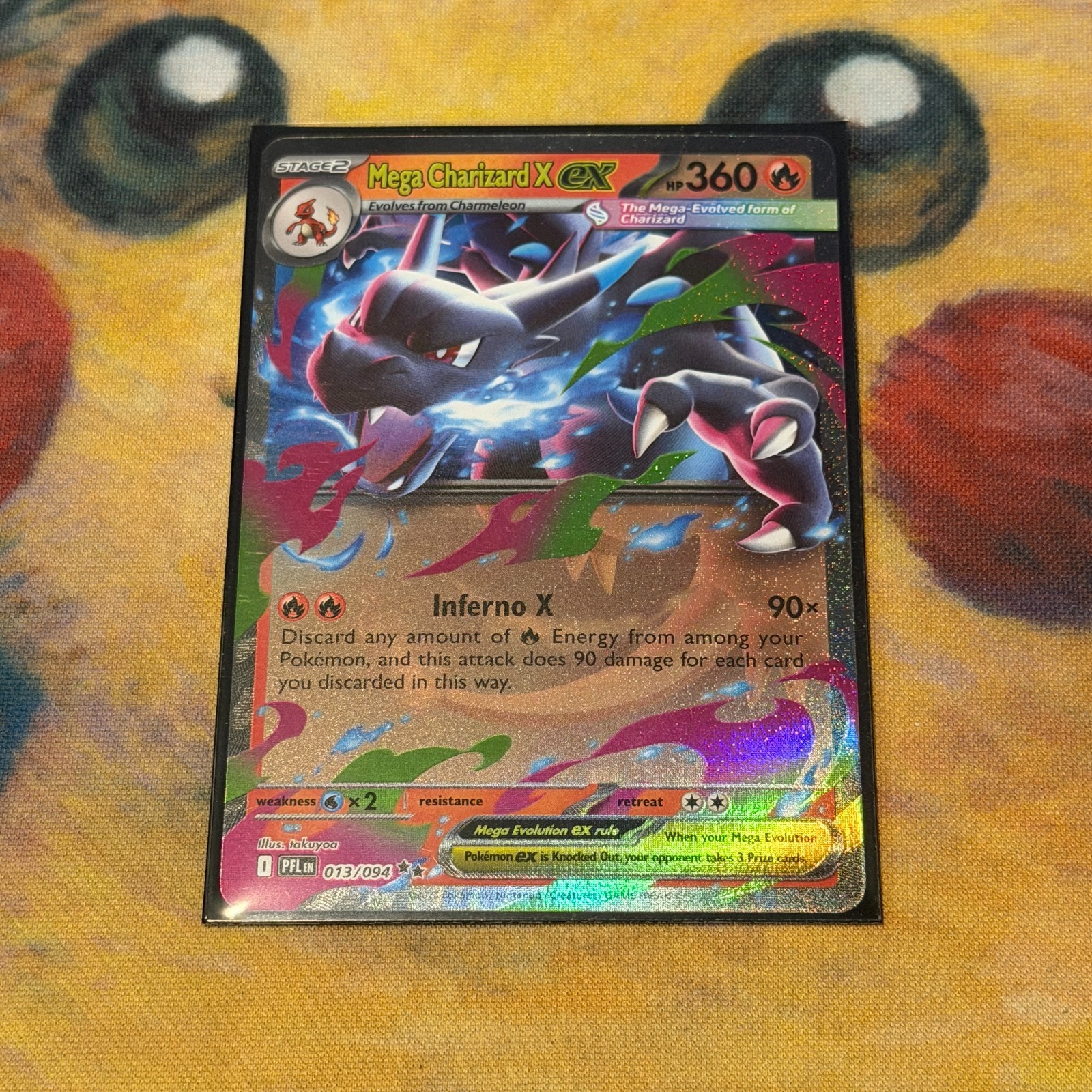 Pokemon Mega Evolution Phantasmal Flame Single Hits Double Ultra Rare IR SIR NM