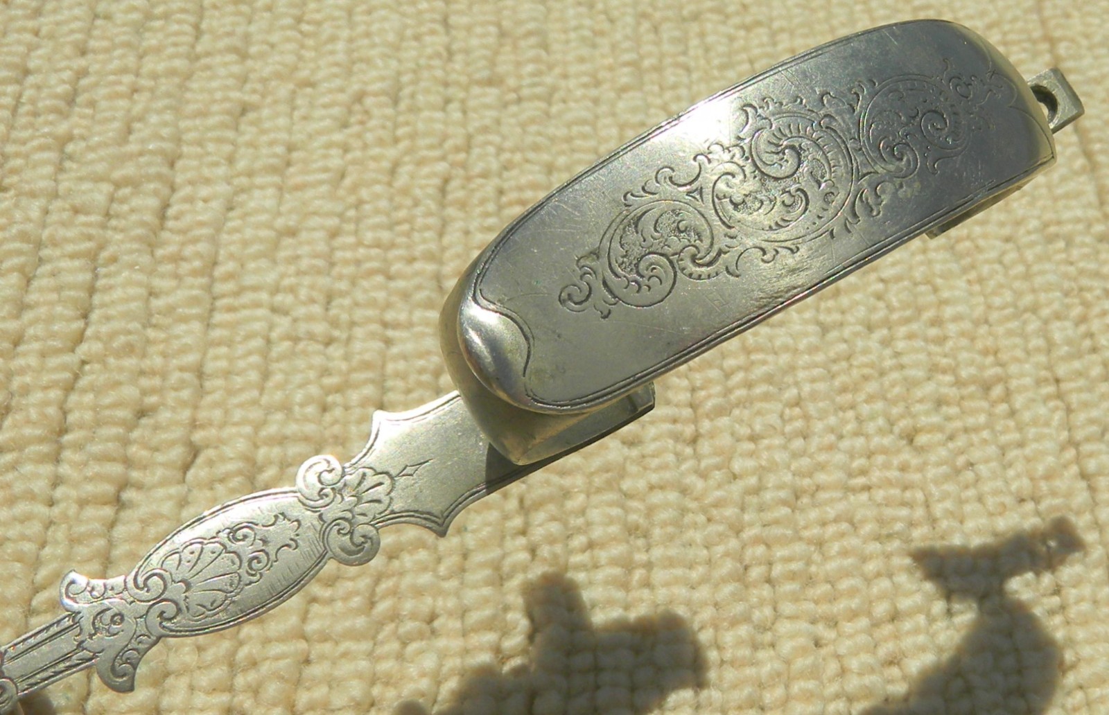 Vintage Piece ,8-948 Metal Scrolling, Guard ,Un-Known- SEE Photos thx