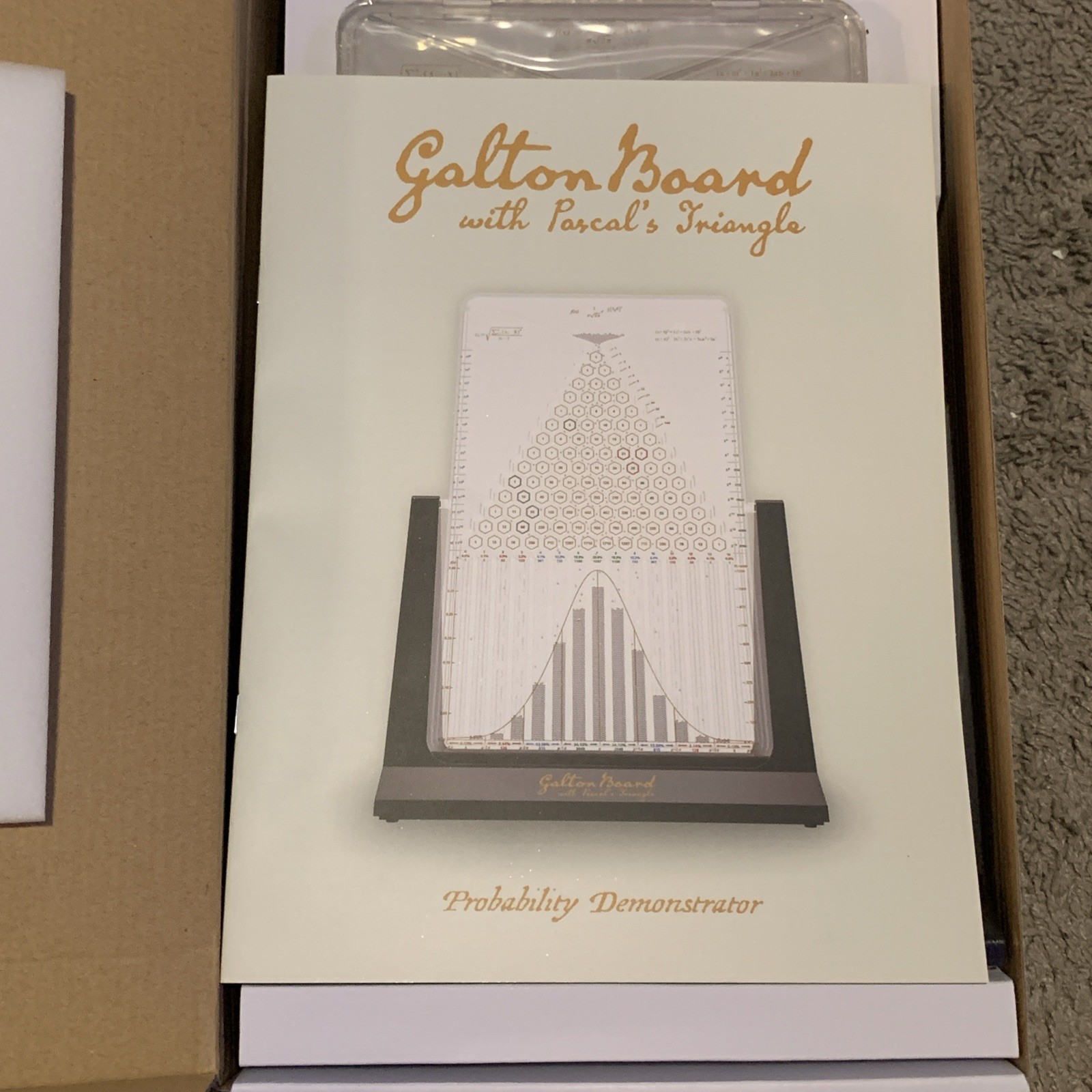 Galton Board With Pascal’s Triangle Probability Demonstrator Four Pines New