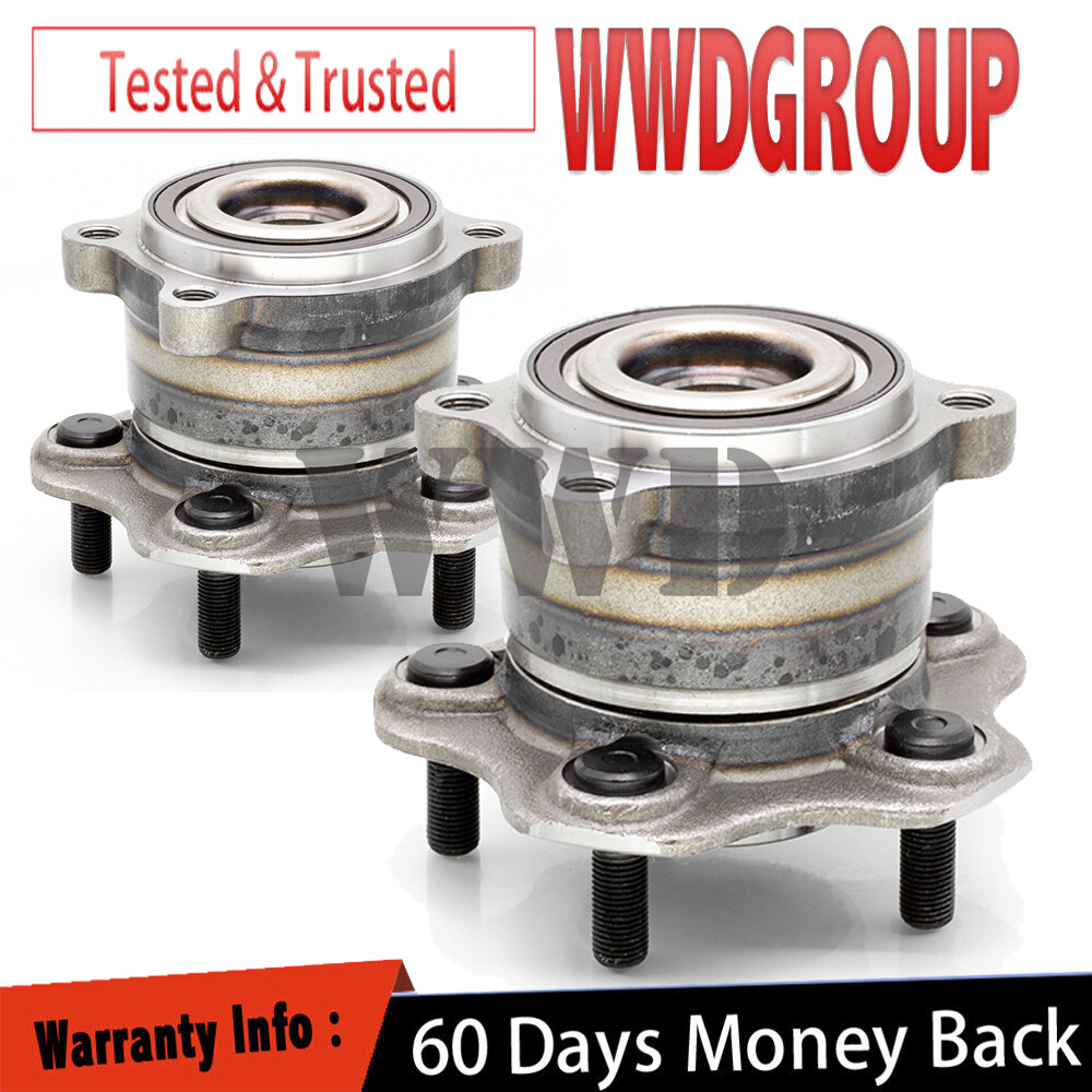 2x Rear Wheel Hub Bearings For Infiniti QX60 Nissan Altima Maxima Murano RVR FWD