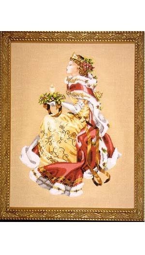 Mirabilia Cross Stitch MD78 Royal Holiday Chart