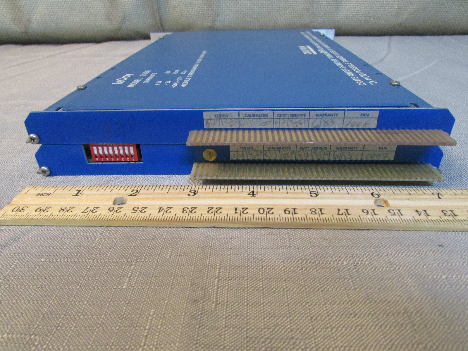 Lecroy 3588 Histogram Memory CAMAC Plugin s/n N96936