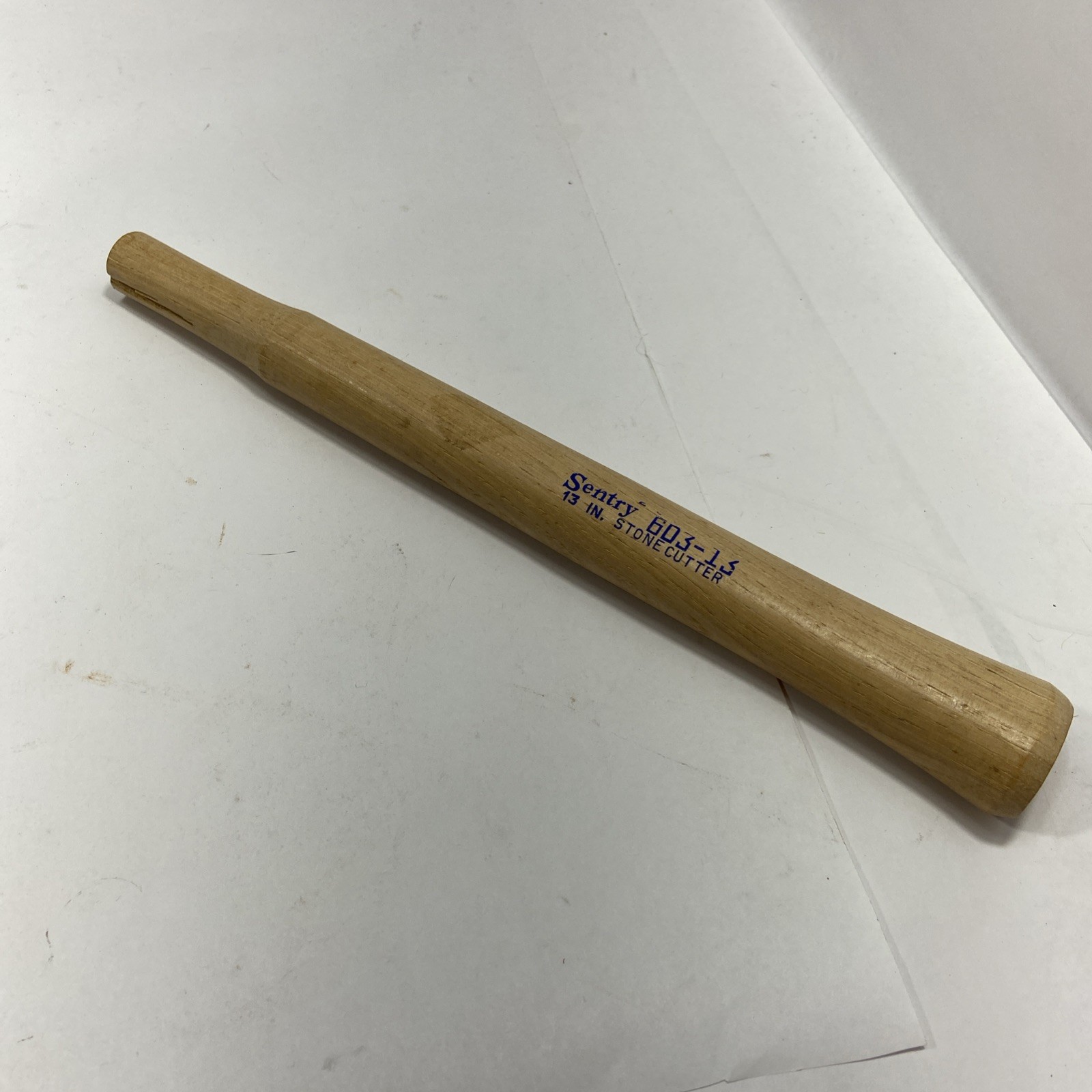 Vintage Sentry Stone Cutter Hammer Replacement Handle 603-13 13” 2-3 lb