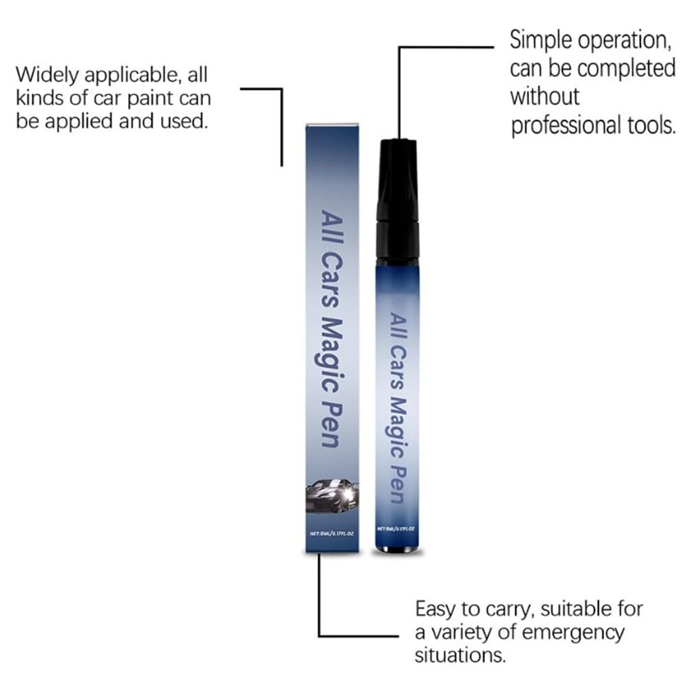 The Magic Pen All Cars,2026 New All Cars Magic Pen for Car Scratches,Quick Fix