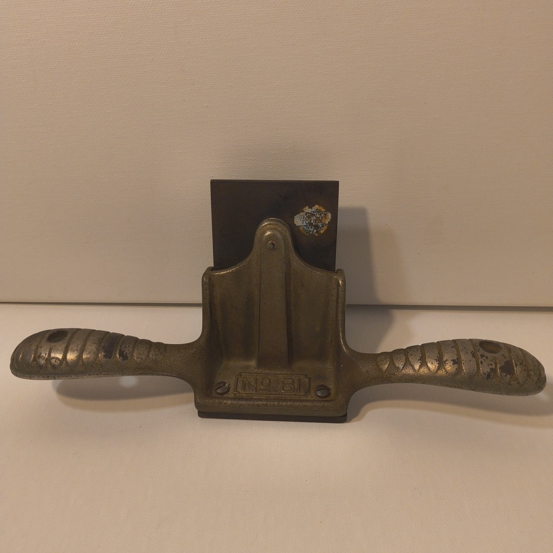 Vintage Stanley No. 81 Cabinet Maker Scraper w/Rosewood Sole Woodworking Plane