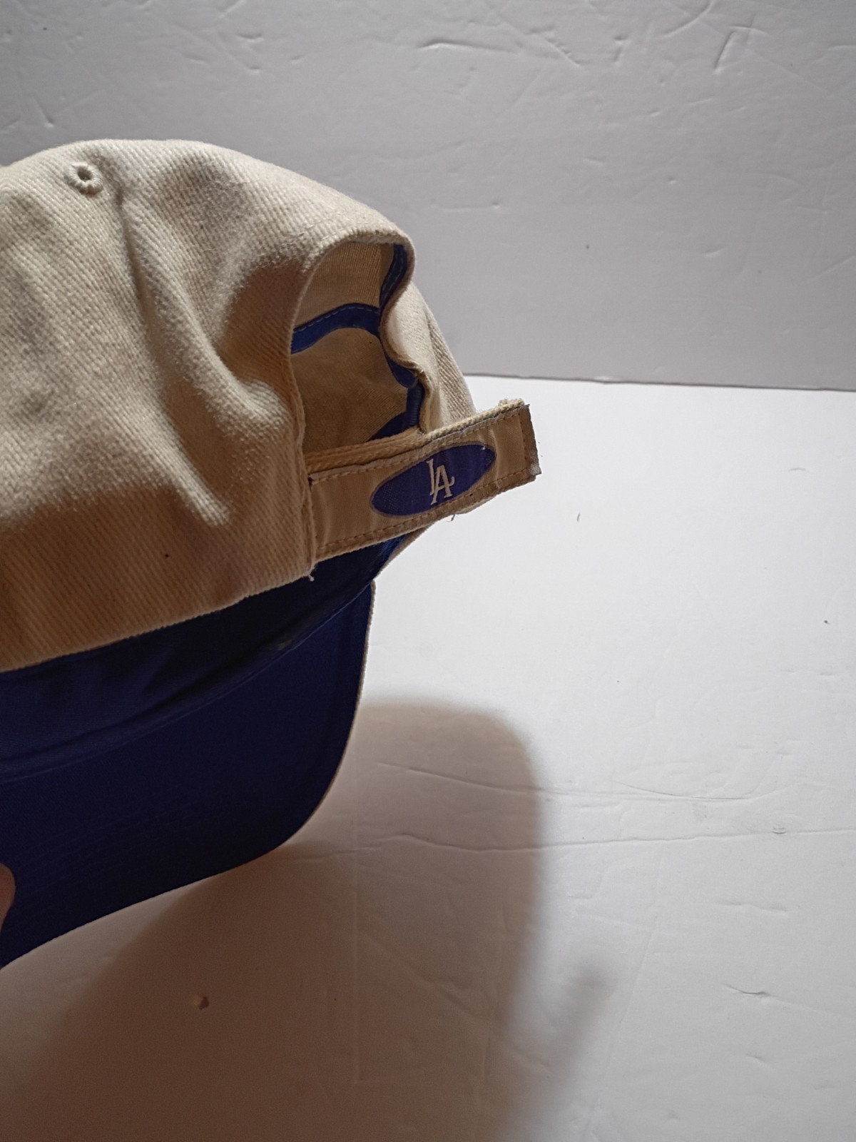Los Angeles Dodgers LA Baseball Hat Cap Tan & Blue