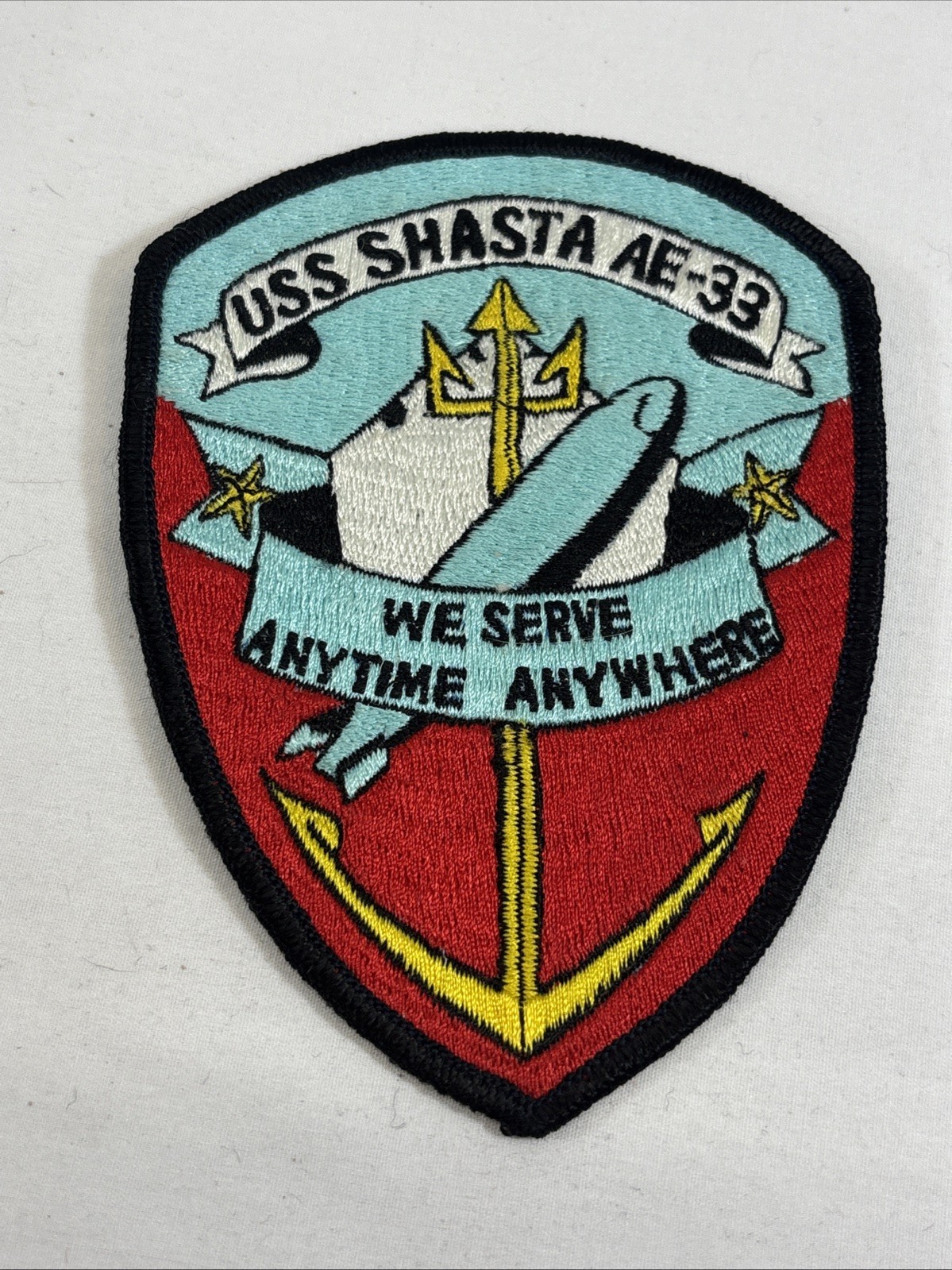 US Navy USS Shasta AE-33 Command Patch