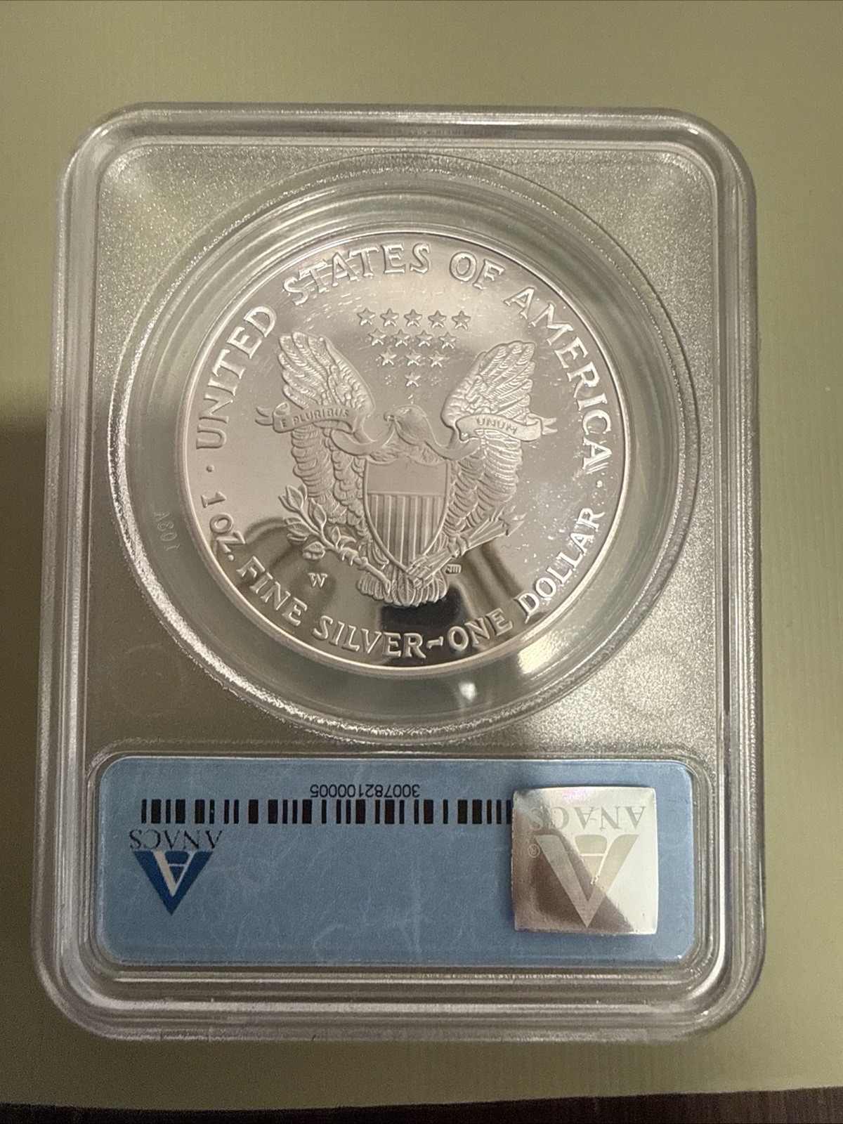 2006-W SILVER EAGLE ANACS PR70DCAM