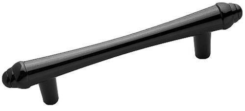 3" Abstract Concentric Pull Black Nickel
