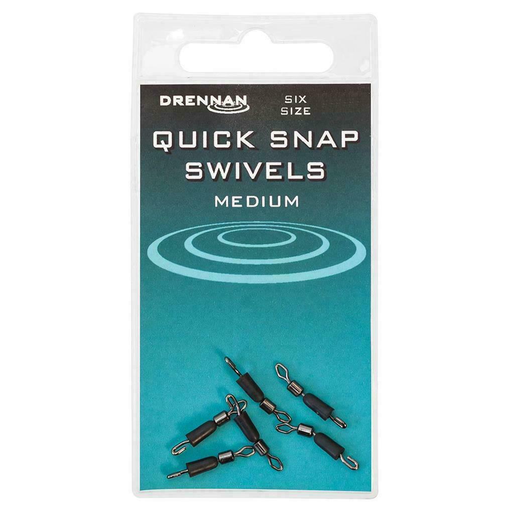 Drennan Quick Snap Swivels - All Sizes