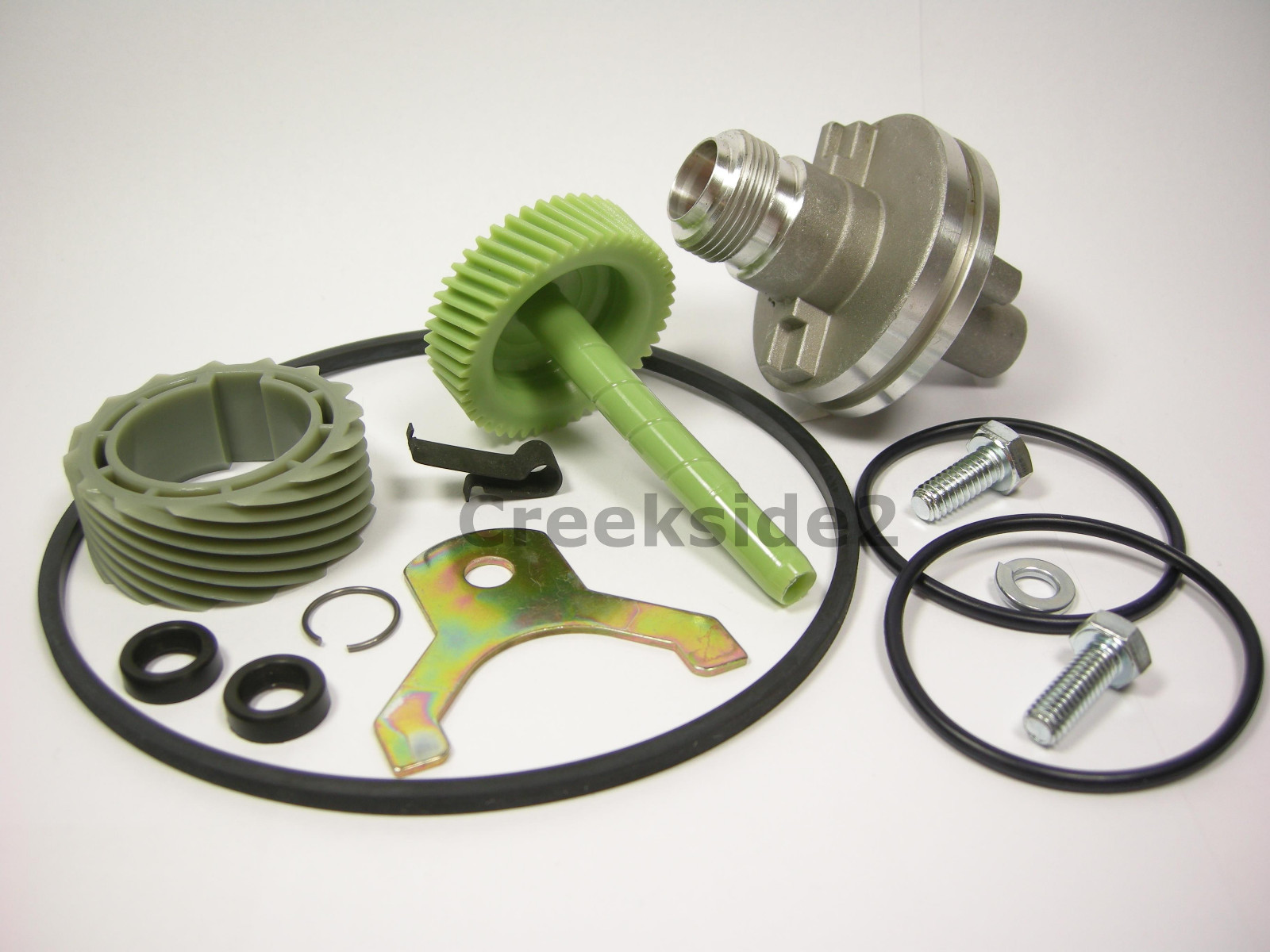 15 & 45 TH350 700R4 Speedo Setup Kit - Housing Gears Seals Retainers Speedometer
