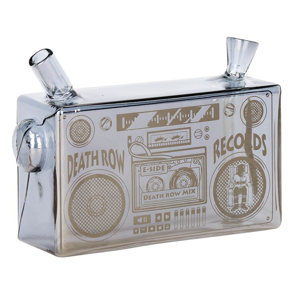 Death Row Records Boom Box Glass Bubbler