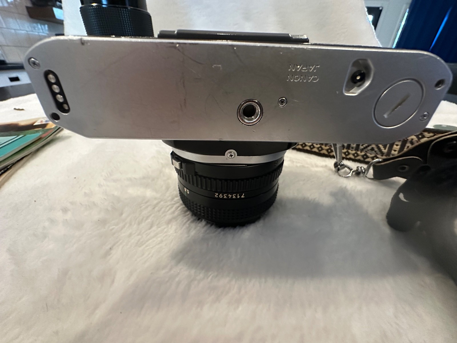 Canon AE-1 Program 35mm Film Camera with Extra Lenses Guidebook Strap