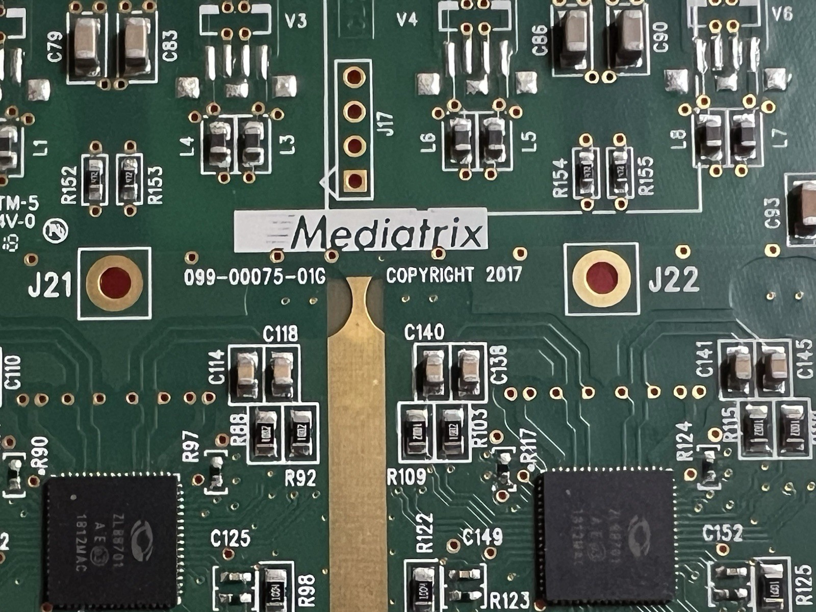 Mitel 50008231 4FXS expansion card for 50008229 controller - Refurbished