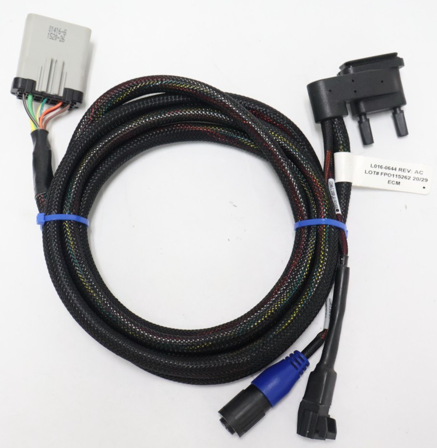 OEM PeopleNet ECM Diagnostic Cable - L016-0644 REV AC - PMG Gateway Bench Harnes