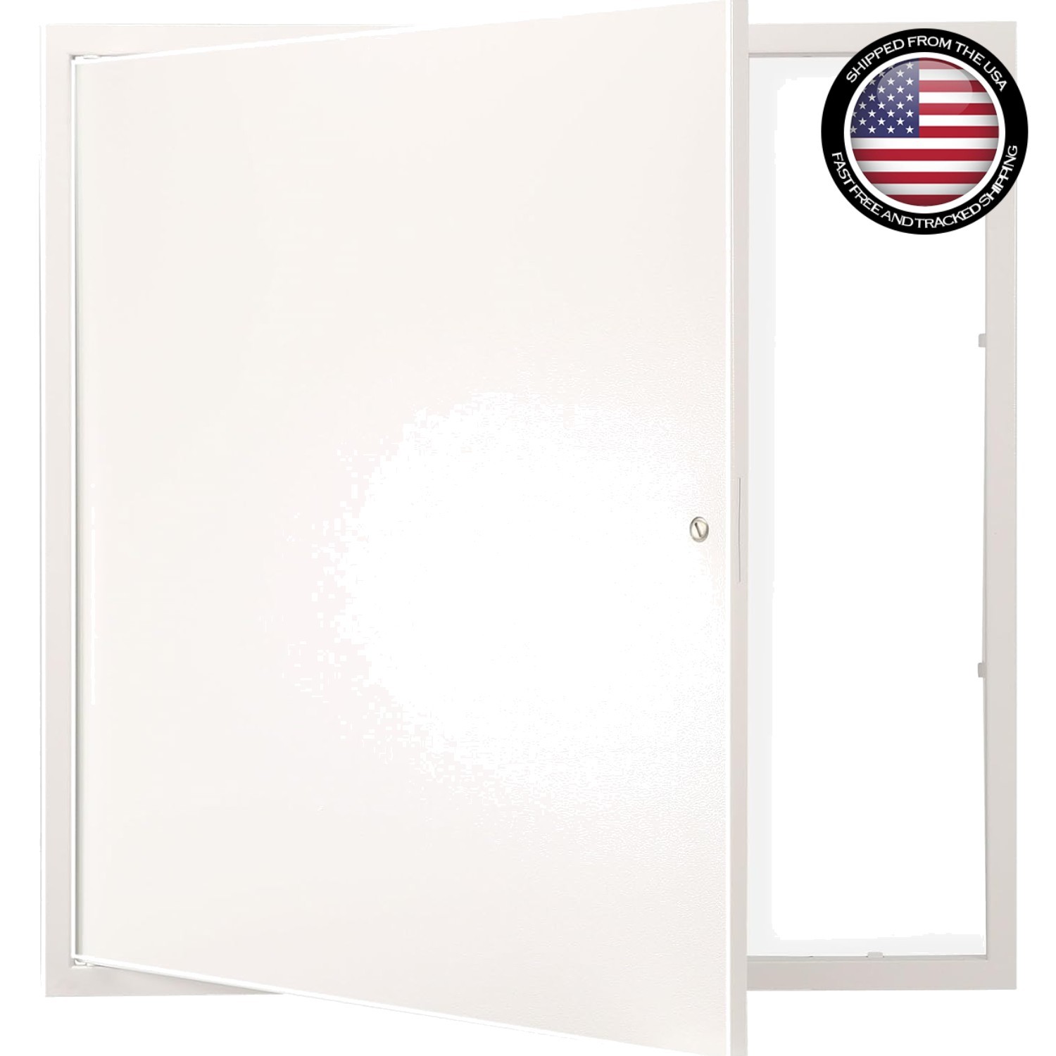Access Panel Metal 24x24 Inch Steel Wall Ceiling Cam Lock Hinged Removable Si...