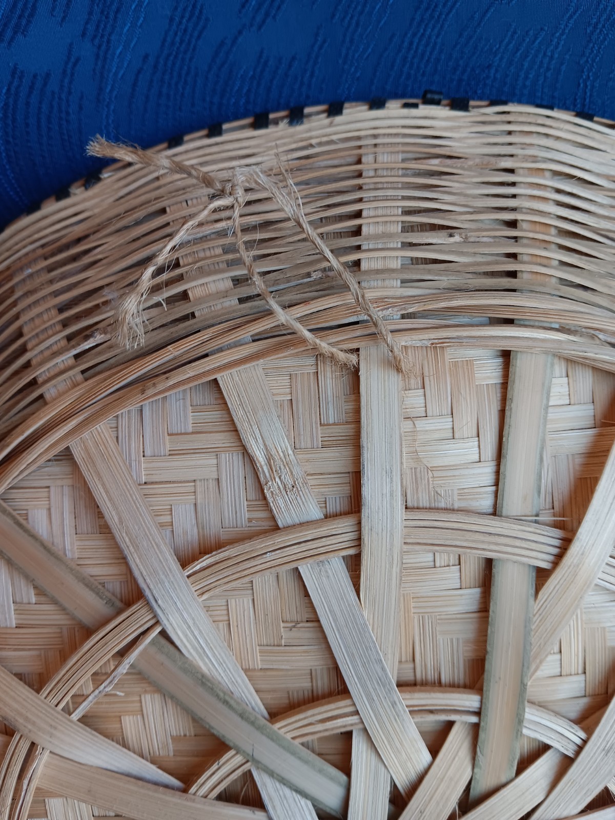 Basket 3D Handmade Landscape Artwork Gorgeous With Hanger On Back Large