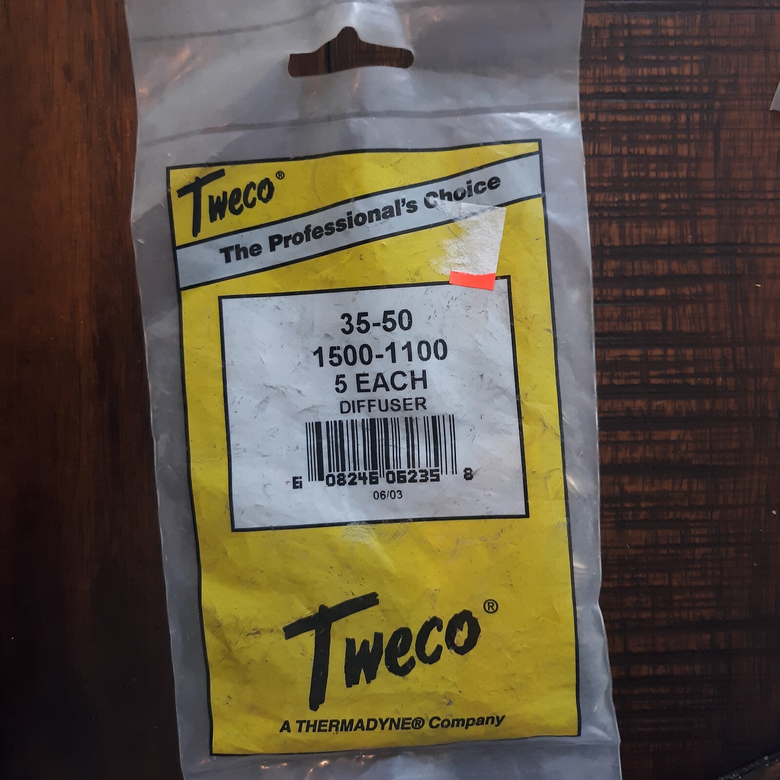 Tweco 35-50 1500-1100 Diffuser 5PK