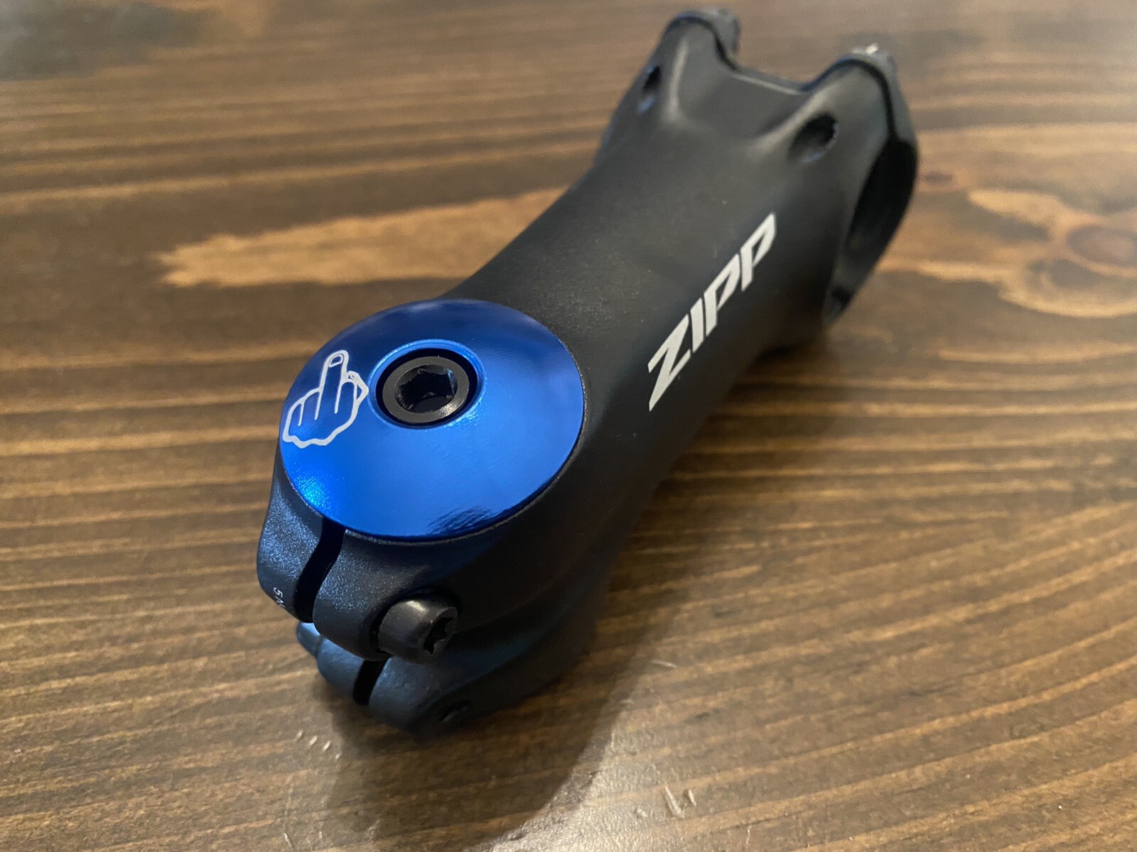 Flippin the bird- Threadless Bicycle Headset Stem Cap 1 1/8" Finger
