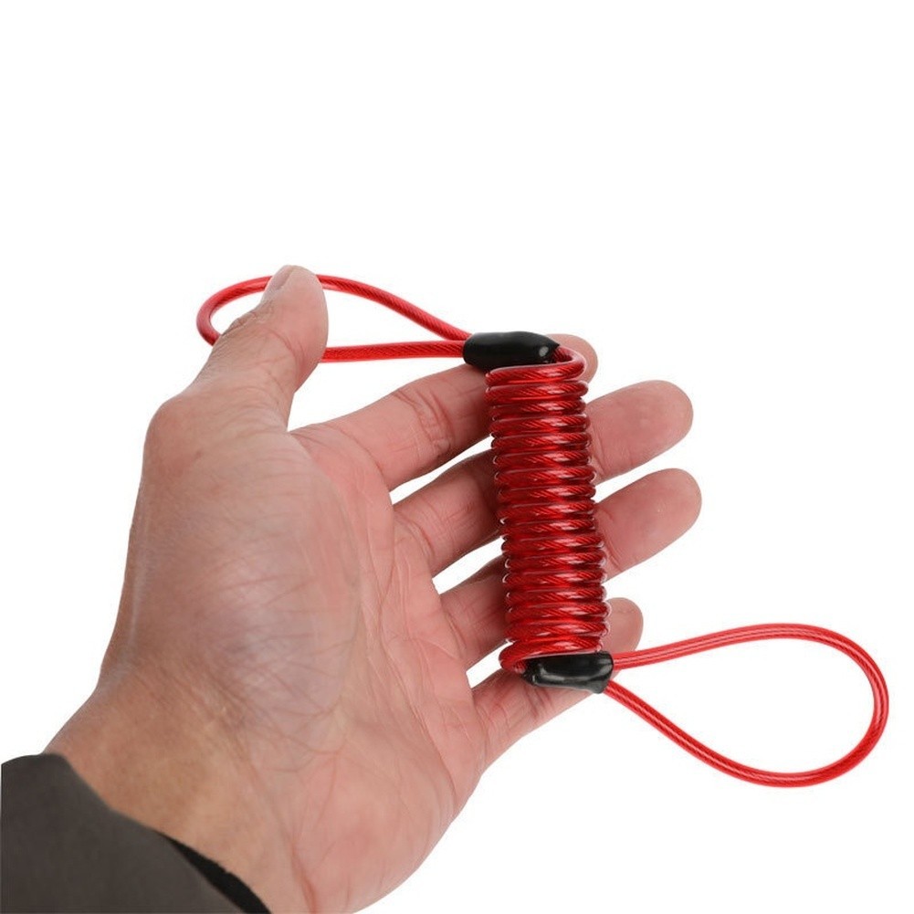 Helmet Security Disc Lock Compatible with Motorcycle and Electric Bike Brakes